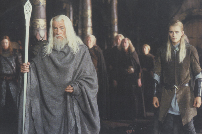 gandalf au palais de Theoden